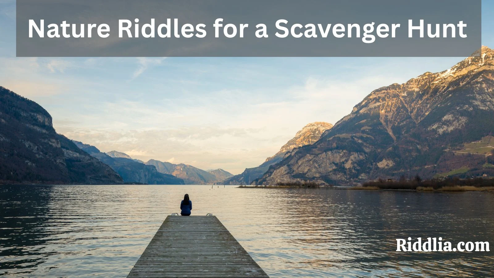 Nature Riddles for a Scavenger Hunt