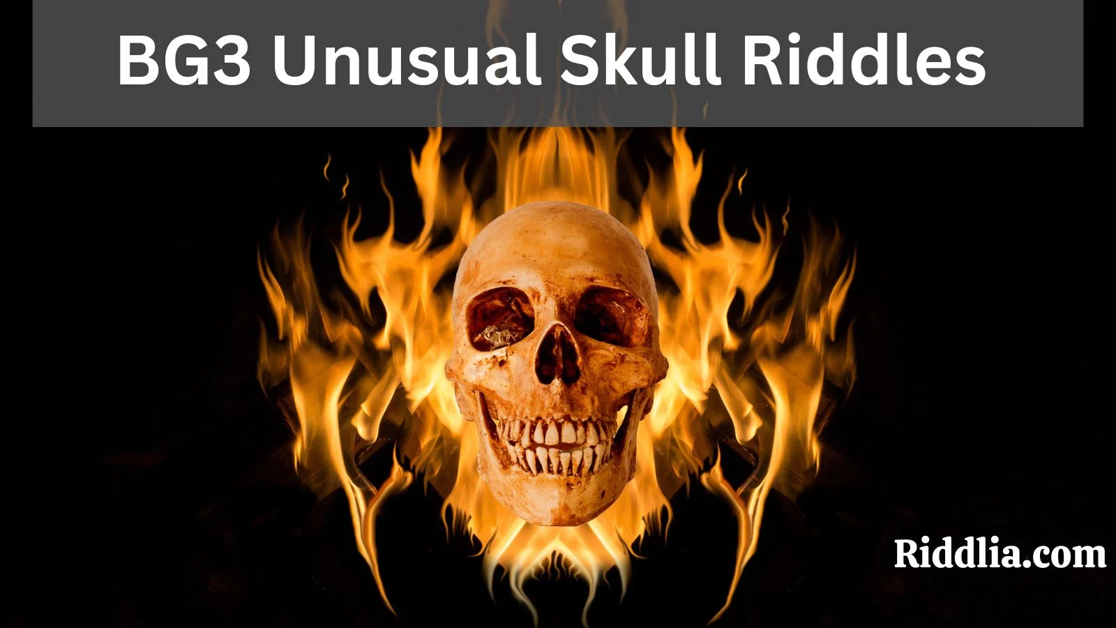 BG3 Unusual Skull Riddles