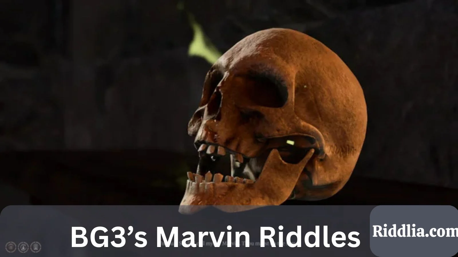 BG3’s Marvin Riddles