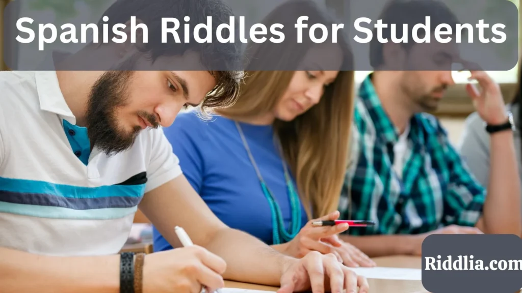 Spanish Riddles for Students