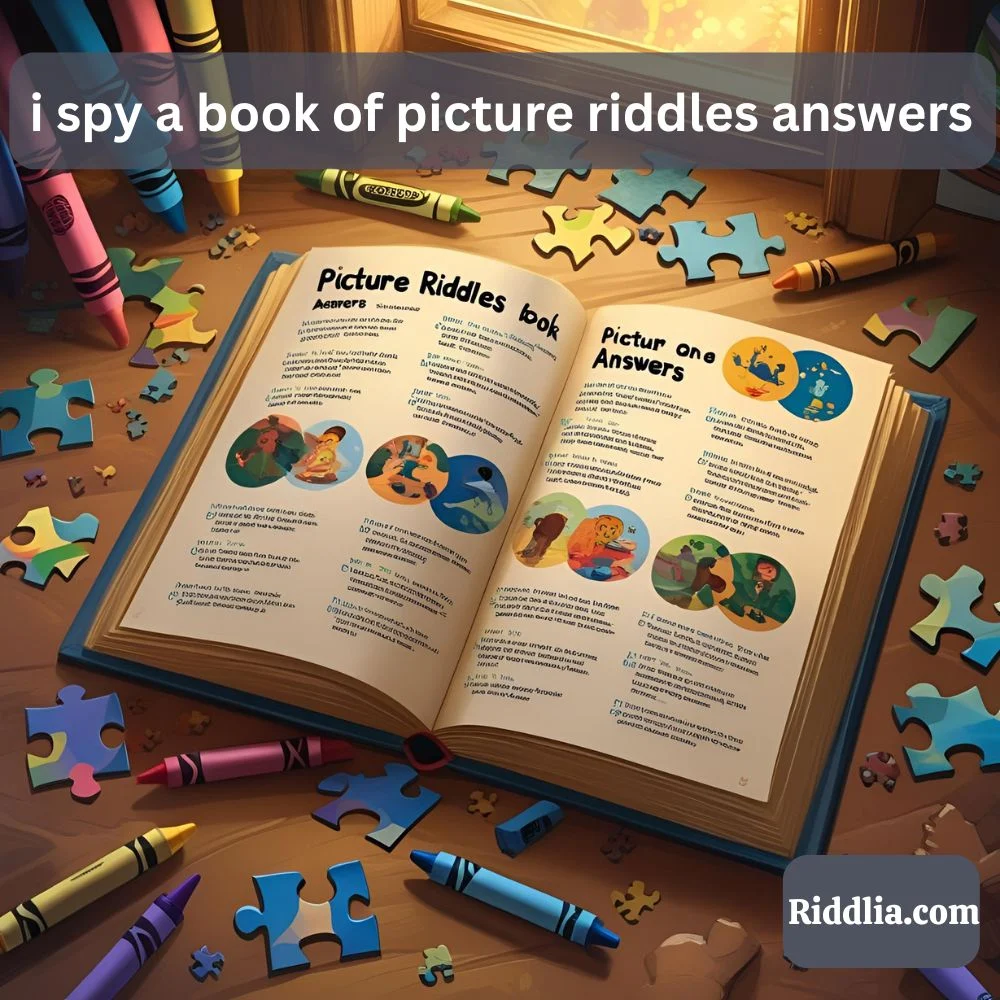 i spy a book of picture riddles answers