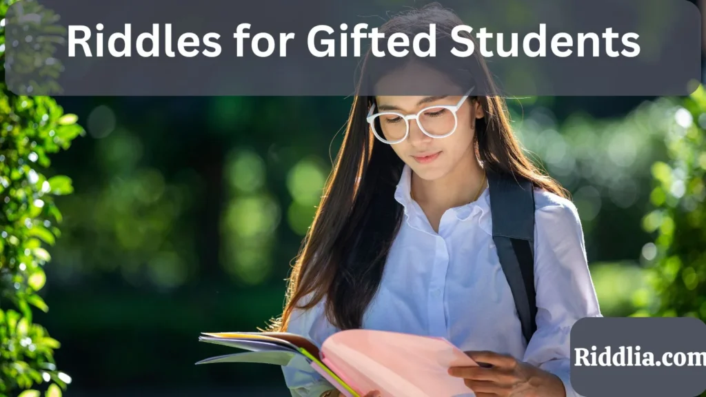 Riddles for Gifted Students