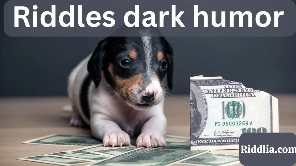 Riddles dark humor