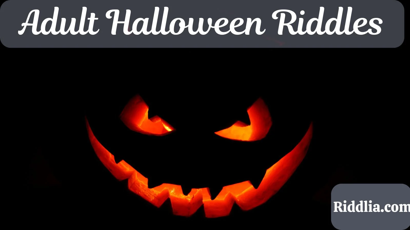 Halloween Riddles