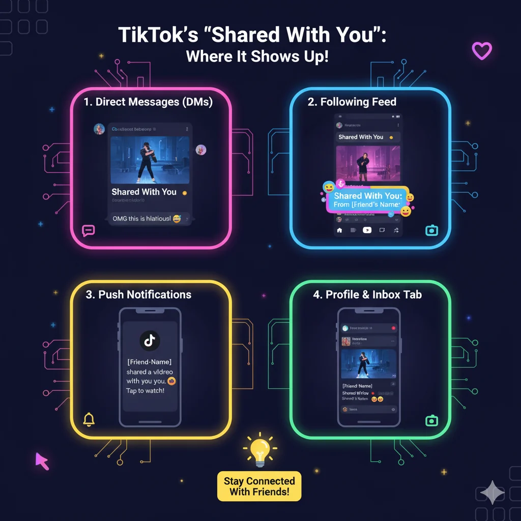 What Does “Shared With You” Mean on TikTok?