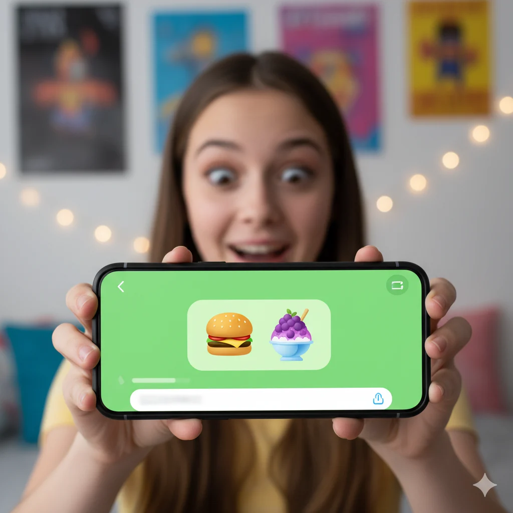 What Does a Burger and a Grape Snow Cone Mean?