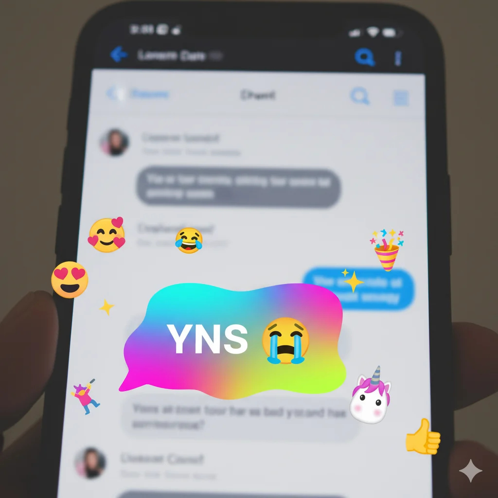 💬 What Does YNS Mean in Text?– Gen-Z Slang Explained