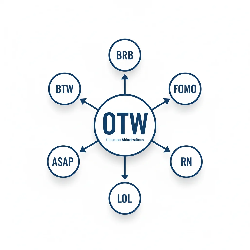 Comparison diagram showing difference between OTW, OMW, BRB, and ASAP.