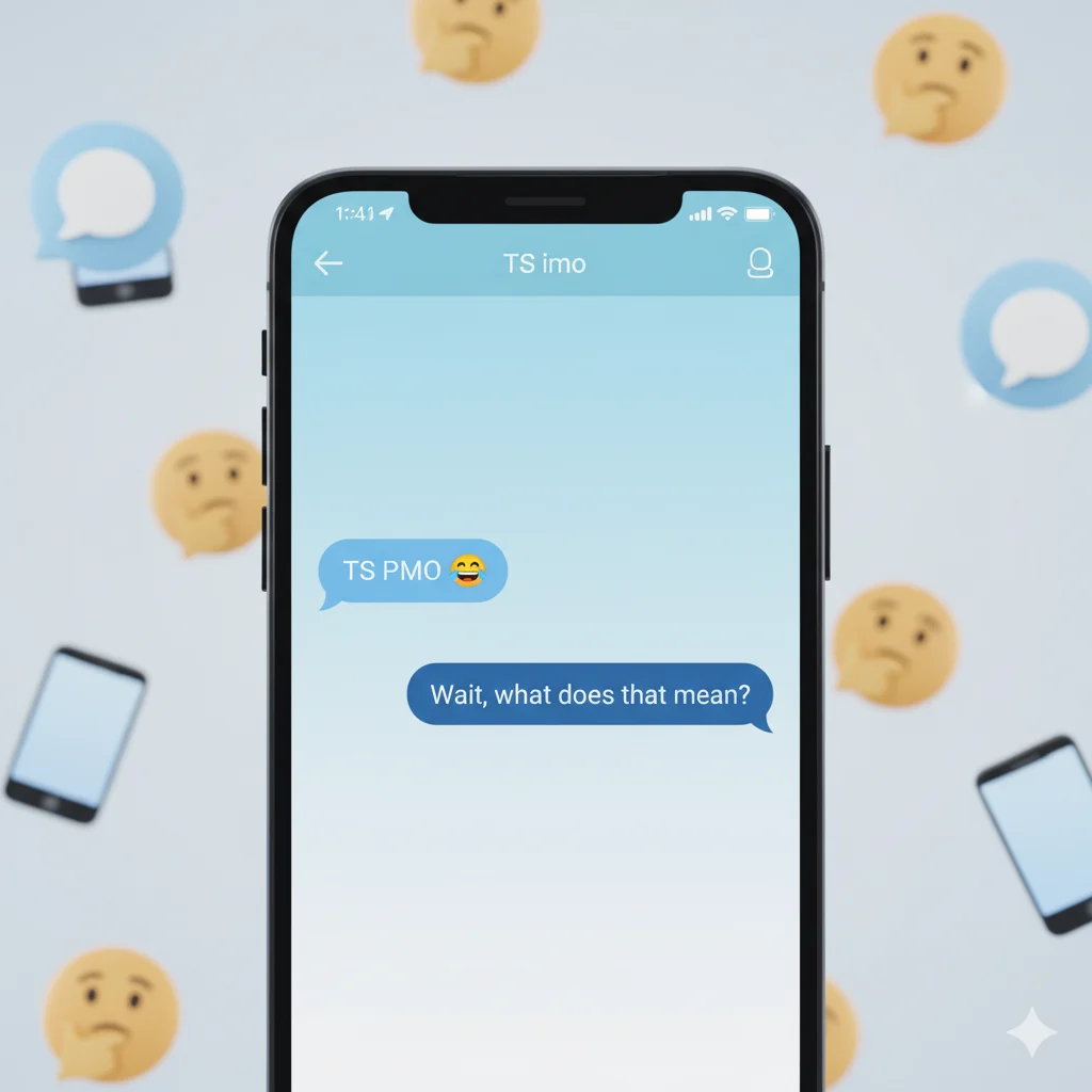 What Does TS PMO Mean in Text?