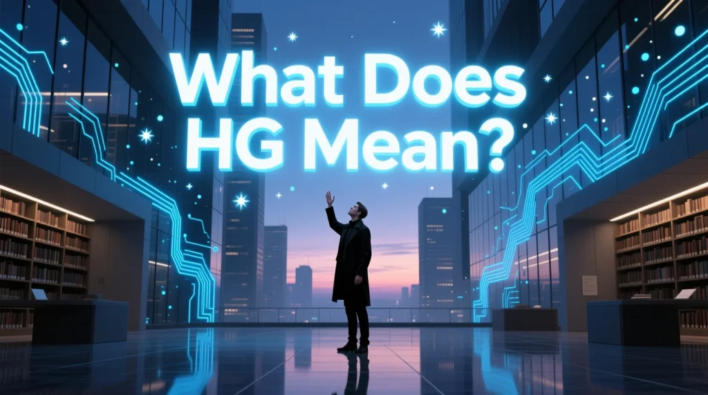 What Does HG Mean